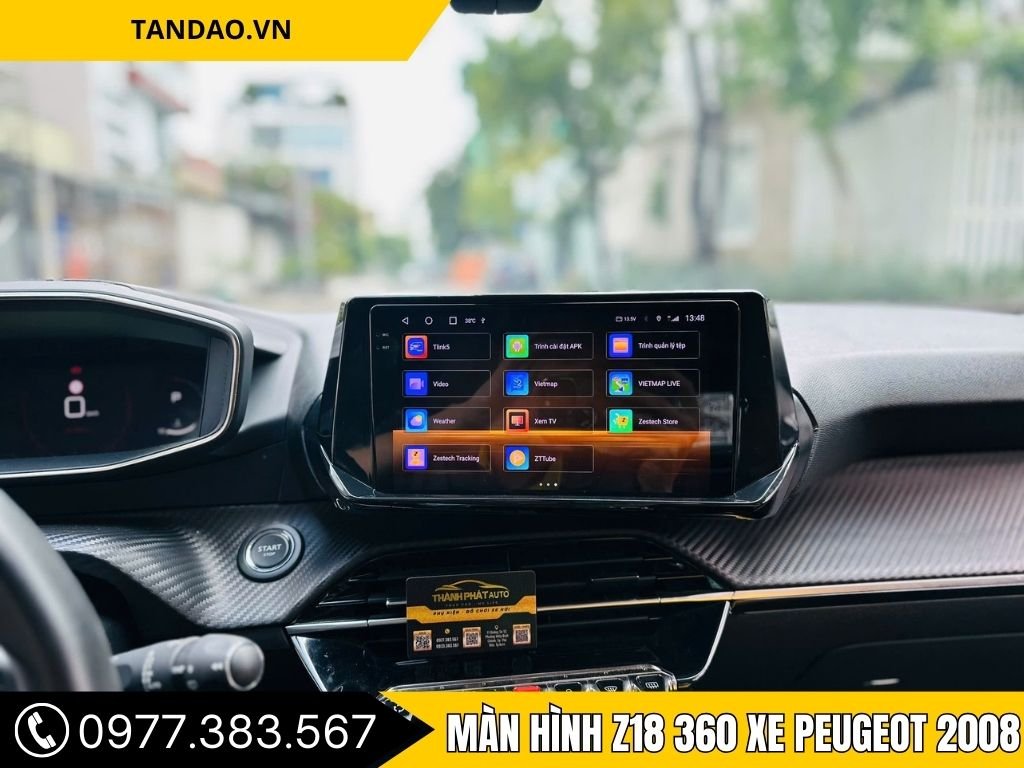 Màn Hình Z18 360 Xe Peugeot 2008 
