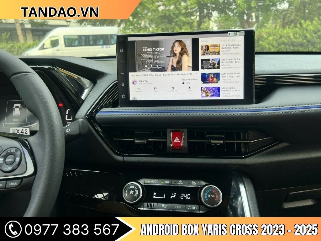 Android Box Yaris Cross 2023-2025