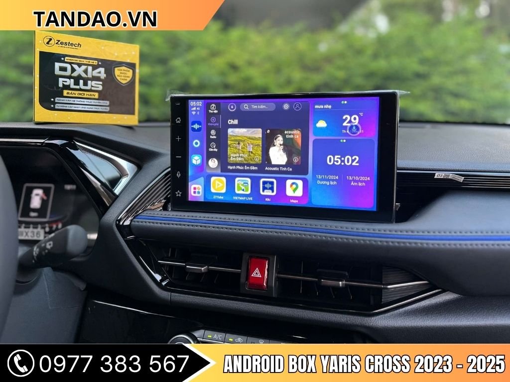 Android Box Yaris Cross 2023-2025