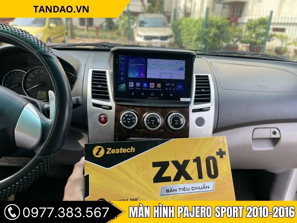 Màn Hình Pajero Sport 2010–2016