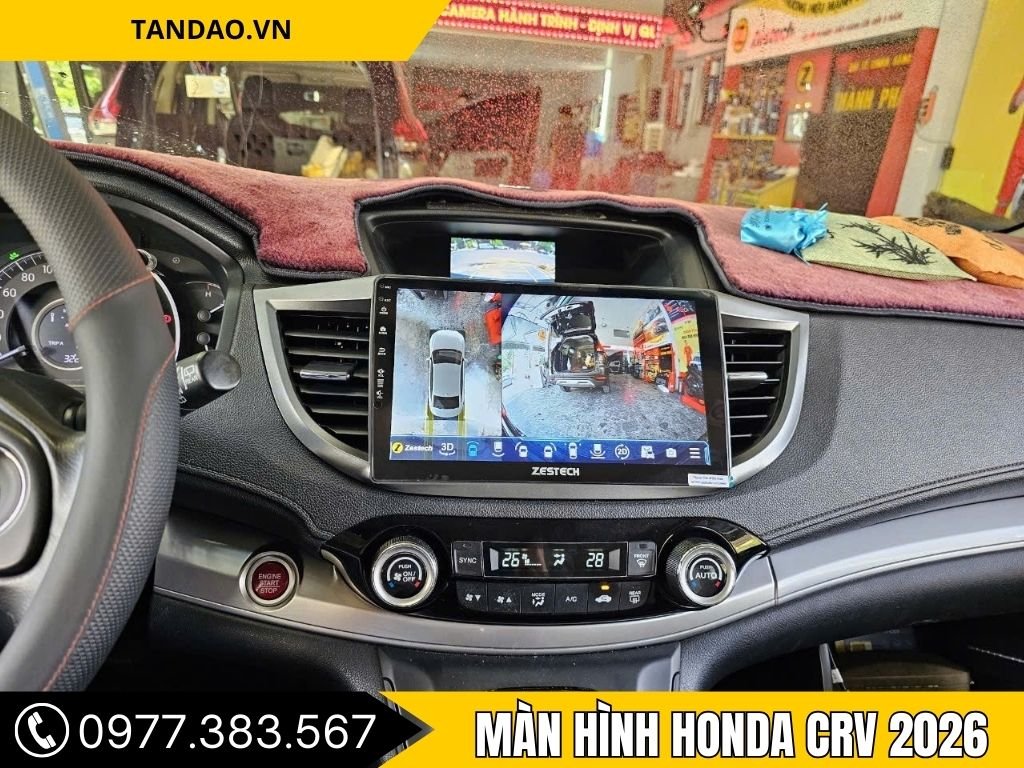 màn hình honda crv 2026