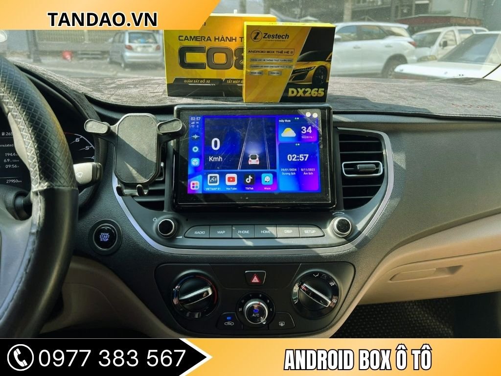 Lắp Android Box Zestech Cho Ô Tô Tại Gò Vấp