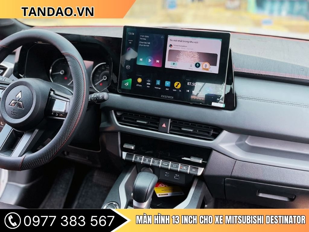 Màn Hình 13 Inch Cho Xe Mitsubishi Destinator