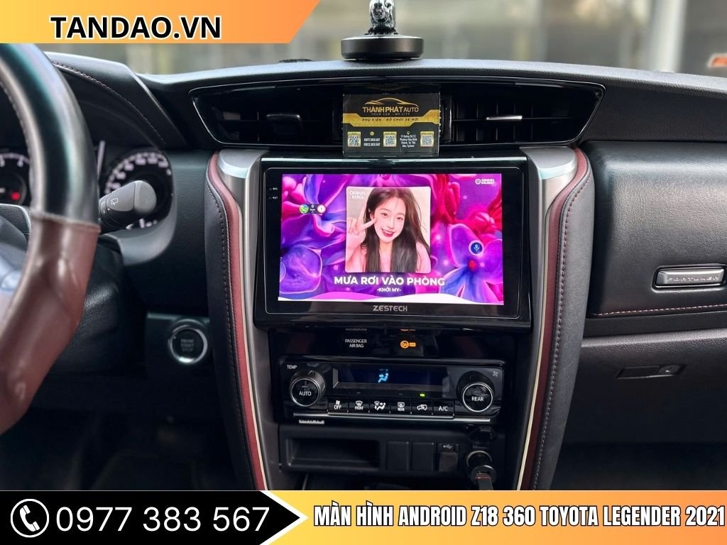 Màn Hình Android Z18 360 Toyota Legender 2021