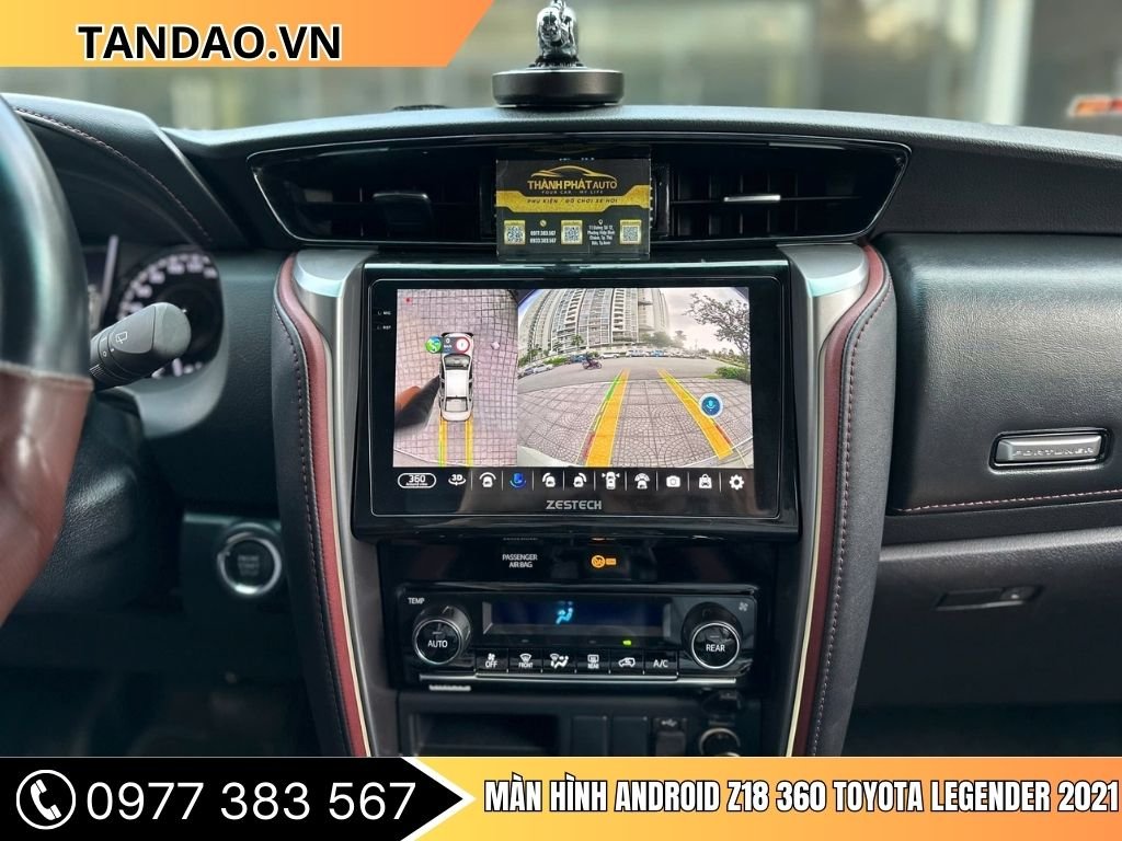 Màn Hình Android Z18 360 Toyota Legender 2021