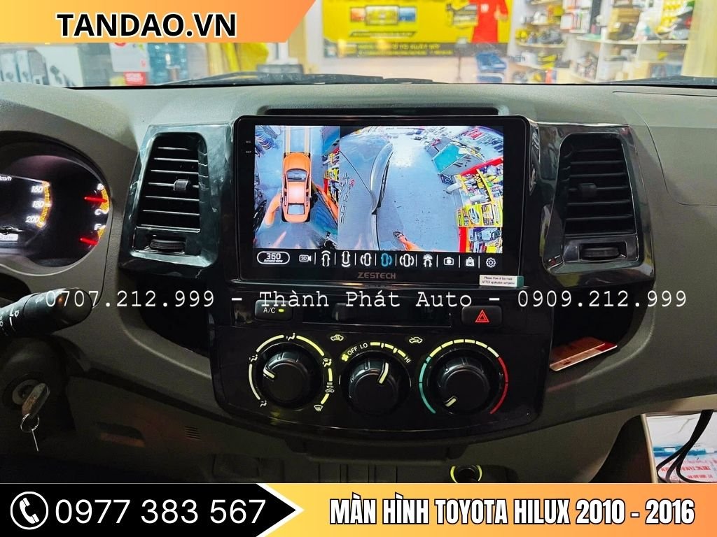 Màn Hình Toyota Hilux 2010-2016