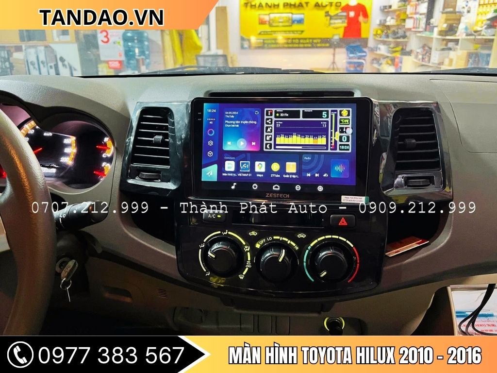 Màn Hình Toyota Hilux 2010-2016
