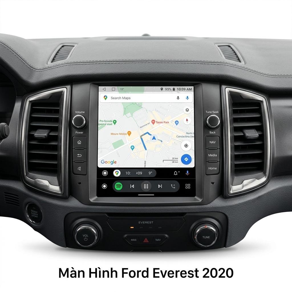 Màn Hình Android Ford Everest 2020 Lắp Đặt Tận Nơi Uy Tín Chuyên Nghiệp chính hãng