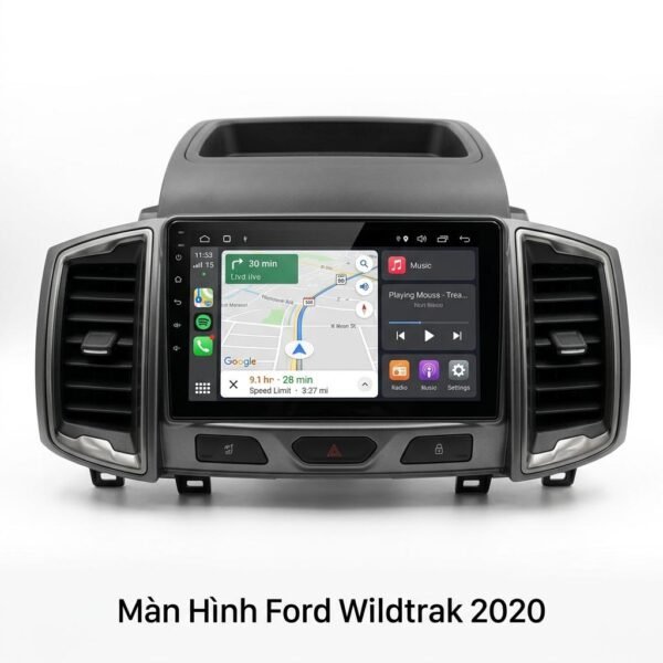 Màn Hình Android Ford Ranger Wildtrak 2020 Lắp Đặt Tận Nơi Uy Tín