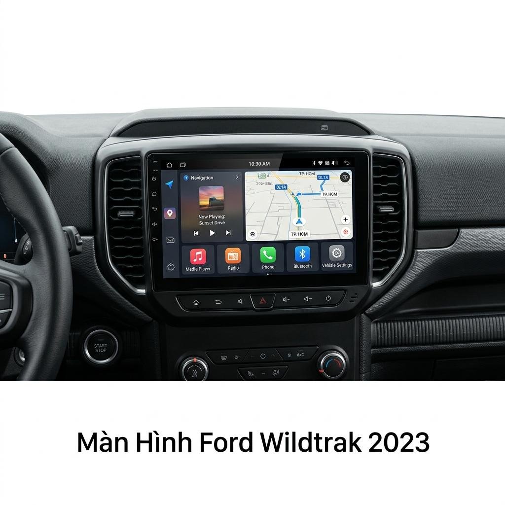 Màn Hình Android Ford Wildtrak 2023 Chính Hãng – Lắp Đặt Tận Nơi Uy Tín chính hãng