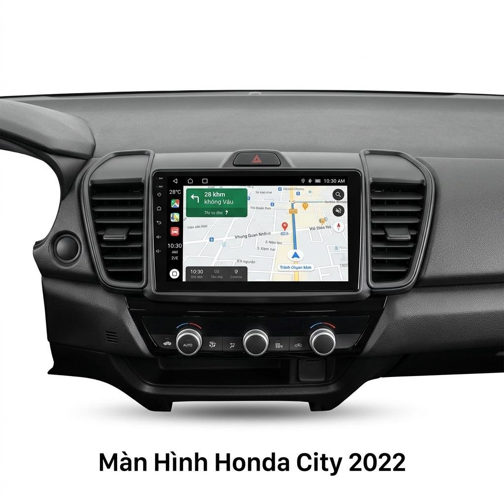 Màn Hình Android Honda City 2022 Lắp Đặt Tận Nơi Uy Tín Chuyên Nghiệp chính hãng