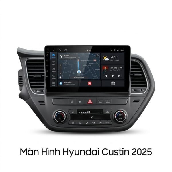 Màn Hình Android Hyundai Custin 2025 Lắp Đặt Tận Nơi Uy Tín