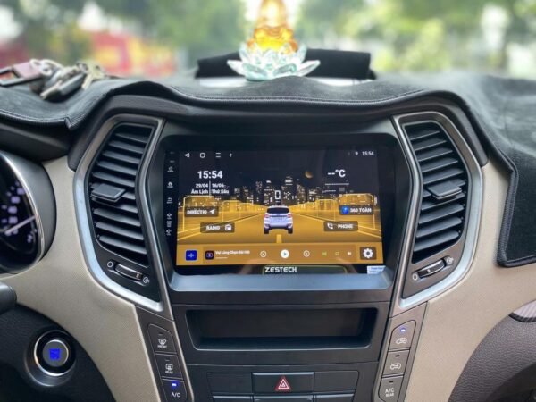 Alternative view of Màn Hình Android Hyundai Santafe 2016 Lắp Đặt Tận Nơi Chuyên Nghiệp