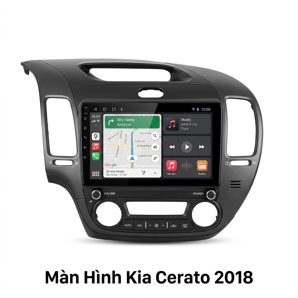 Màn Hình Android Kia Cerato 2018 Lắp Đặt Tận Nơi Uy Tín Tại TPHCM chính hãng