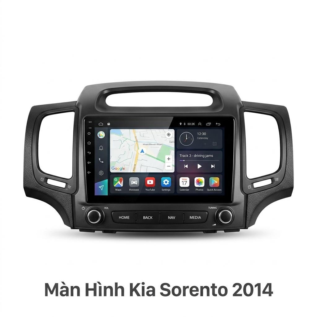 Màn Hình Android Kia Sorento 2014 Lắp Đặt Tận Nơi Uy Tín chính hãng