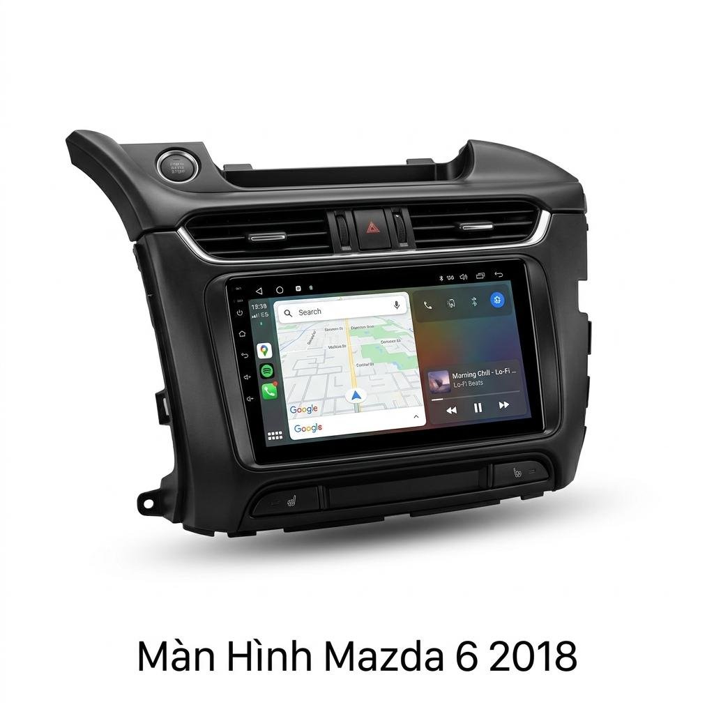 Màn Hình Android Mazda 6 2018 Lắp Đặt Tận Nơi Uy Tín TPHCM chính hãng