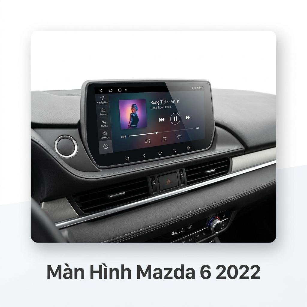Màn Hình Android Mazda 6 2022 Cao Cấp Lắp Đặt Tận Nơi Uy Tín chính hãng