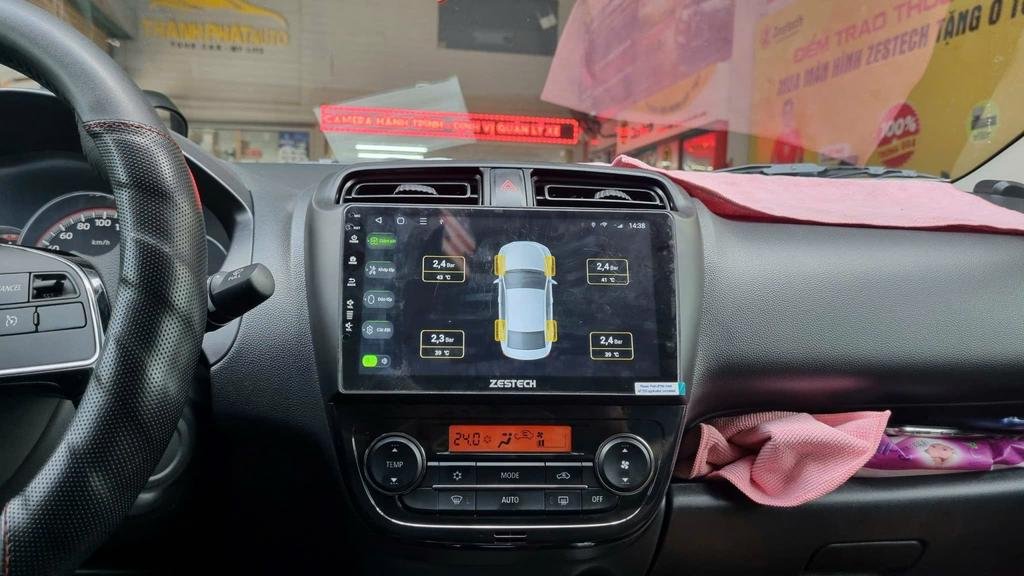 Màn Hình Android Mitsubishi Attrage 2017 Lắp Đặt Tận Nơi Uy Tín chính hãng 3