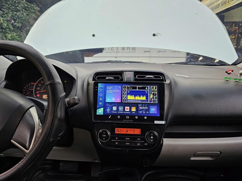 Màn Hình Android Mitsubishi Mirage 2018 Lắp Đặt Tận Nơi Uy Tín chính hãng 2