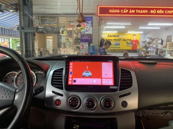 Alternative view of Màn Hình Android Mitsubishi Pajero Sport 2011 Lắp Đặt Tận Nơi Uy Tín