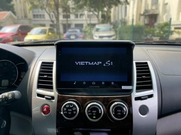 Alternative view of Màn Hình Android Mitsubishi Pajero Sport 2014 Lắp Đặt Tận Nơi Uy Tín