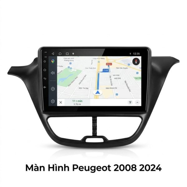 Màn Hình Android Peugeot 2008 2024 Cao Cấp Hỗ Trợ Lắp Đặt Tận Nơi