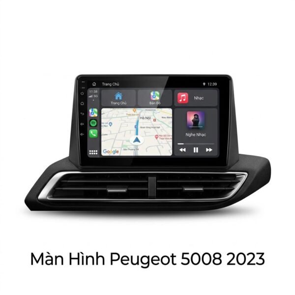 Màn Hình Android Peugeot 5008 2023 Cao Cấp Lắp Đặt Tận Nơi TPHCM