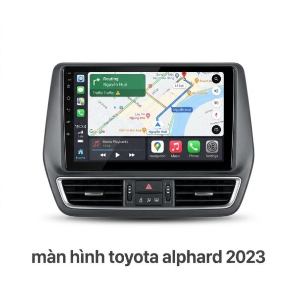 Màn Hình Android Toyota Alphard 2023 Chính Hãng - Lắp Đặt Tận Nơi