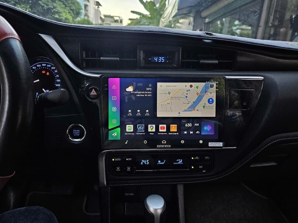 Màn Hình Android Toyota Altis 2021 Cao Cấp Lắp Đặt Tận Nơi Uy Tín chính hãng 3