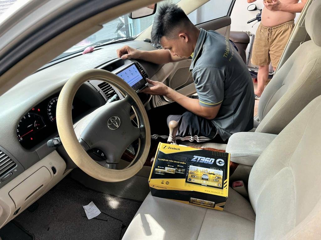 Màn Hình Android Toyota Camry 2003 Chính Hãng - Lắp Đặt Tận Nơi Uy Tín chính hãng 1