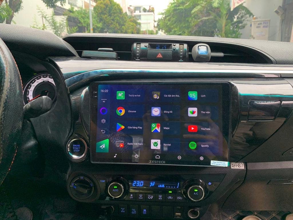 Màn Hình Android Toyota Hilux 2019 Lắp Đặt Tận Nơi Uy Tín chính hãng 1