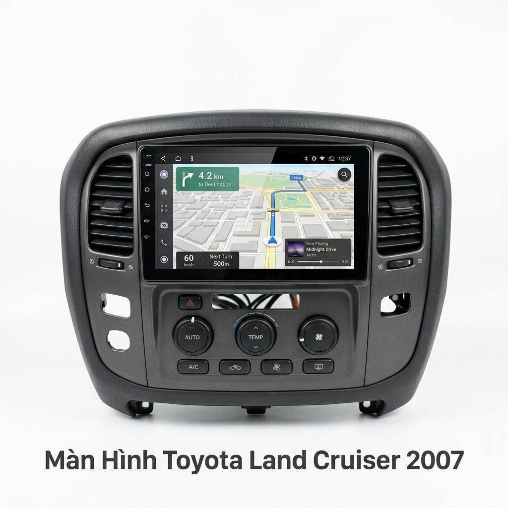 Màn Hình Android Toyota Land Cruiser 2007 Lắp Đặt Tận Nơi Uy Tín chính hãng