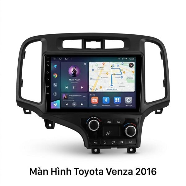 Màn Hình Android Toyota Venza 2016 Cao Cấp Hỗ Trợ Lắp Đặt Tận Nơi