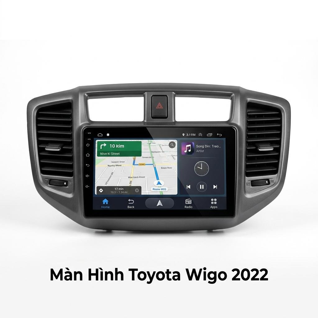 Màn Hình Android Toyota Wigo 2022 Lắp Đặt Tận Nơi Uy Tín chính hãng