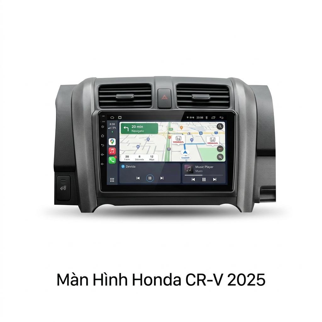 Màn Hình Honda CRV 2025 Android Thông Minh Lắp Đặt Tận Nơi Uy Tín chính hãng