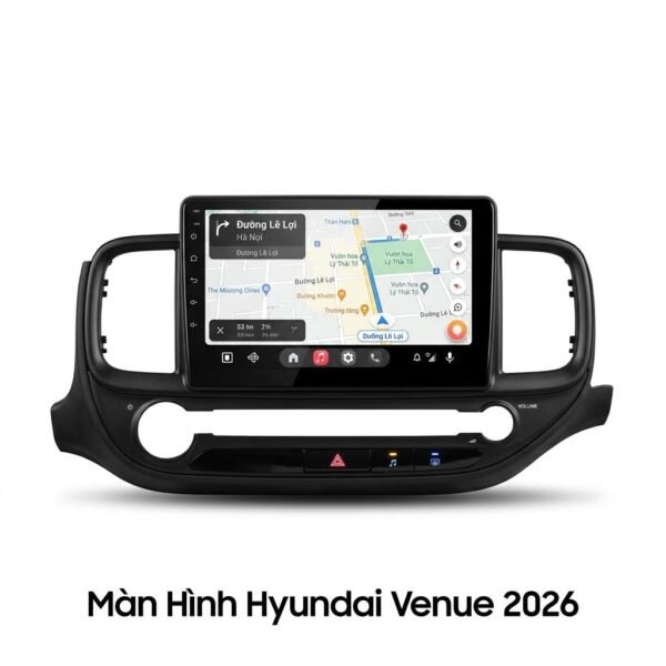 Màn Hình Hyundai Venue 2026 Android Cấu Hình Mạnh Lắp Đặt Tận Nơi