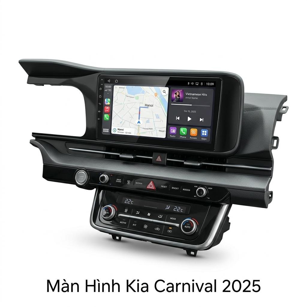 Màn Hình Kia Carnival 2025 Android Thông Minh Lắp Đặt Tận Nơi chính hãng