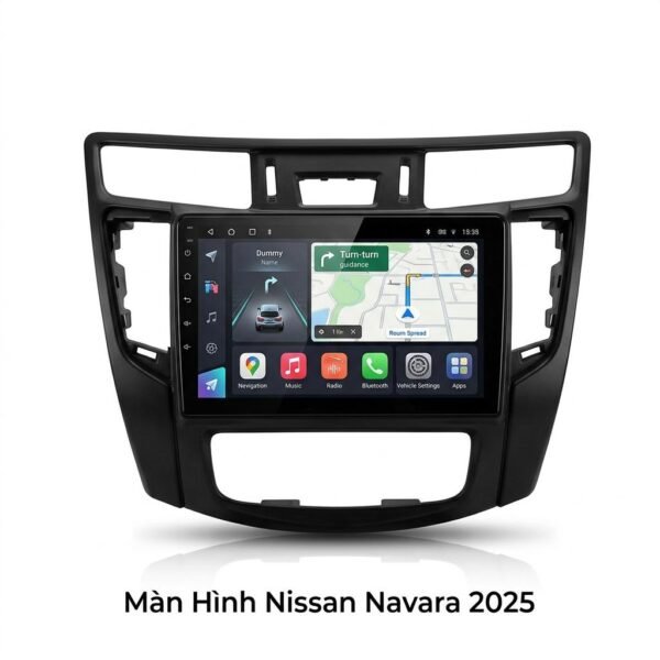 Màn Hình Nissan Navara 2025 Android Thông Minh Lắp Đặt Tận Nơi