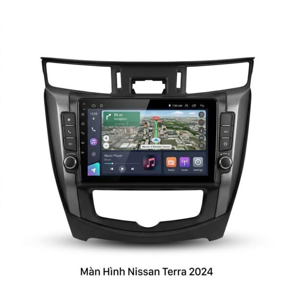 Màn Hình Nissan Terra 2024 Chính Hãng - Lắp Đặt Tận Nơi Uy Tín
