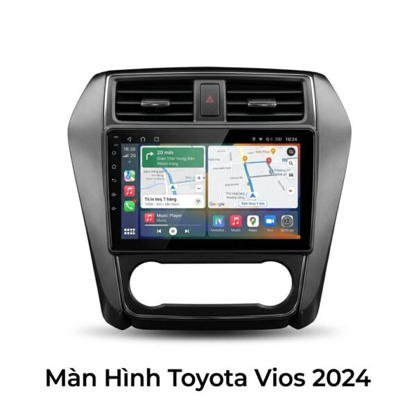 Màn Hình Toyota Vios 2024 Chính Hãng - Lắp Đặt Tận Nơi Uy Tín