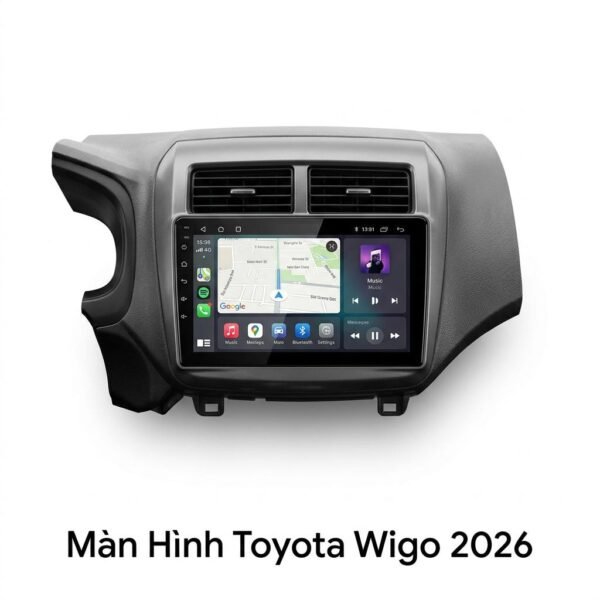 Màn Hình Toyota Wigo 2026 Android Chính Hãng Lắp Đặt Tận Nơi TPHCM