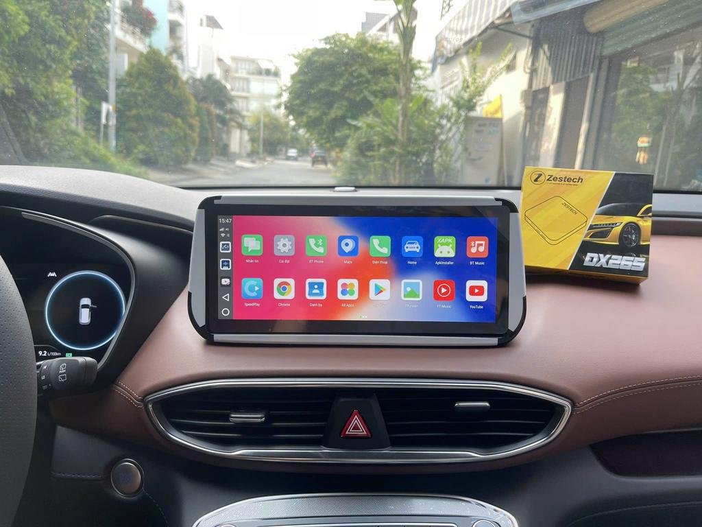 Android Box Hyundai Santafe 2023 Chính Hãng, Hỗ Trợ Lắp Đặt Tận Nơi chính hãng 3