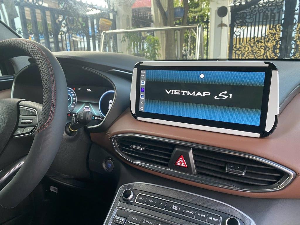 Android Box Hyundai Santafe 2023 Chính Hãng, Hỗ Trợ Lắp Đặt Tận Nơi chính hãng 2