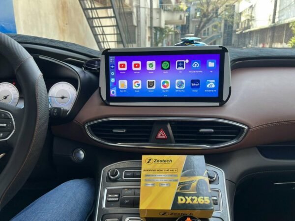 Android Box Hyundai Santafe 2023 Chính Hãng, Hỗ Trợ Lắp Đặt Tận Nơi