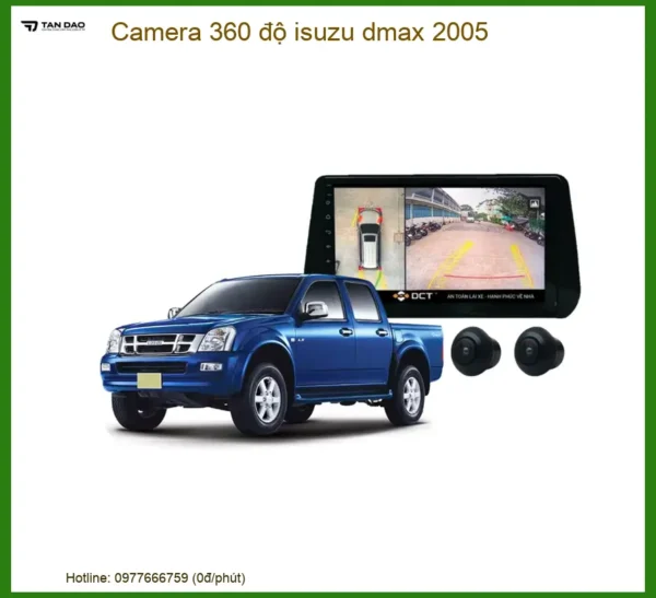 Lắp Đặt Camera 360 Độ Isuzu Độ Isuzu Dmax 2005 Chuyên Nghiệp