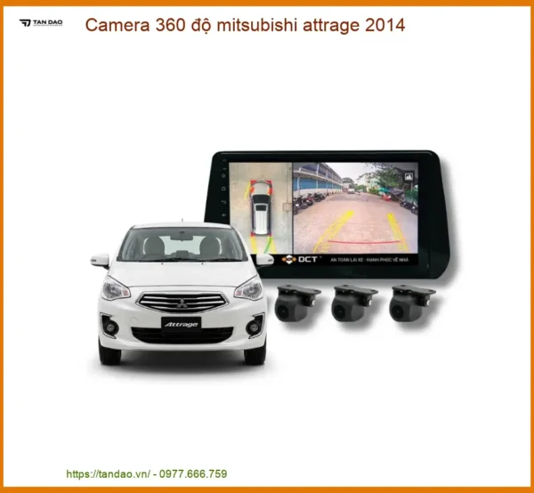 Camera 360 Độ Mitsubishi Độ Mitsubishi Attrage 2014 Chính Hãng - Thành Phát Auto