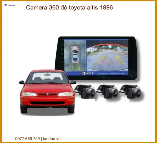 Camera 360 Độ Toyota Cho Toyota Altis 1996 - Giải Pháp An Toàn