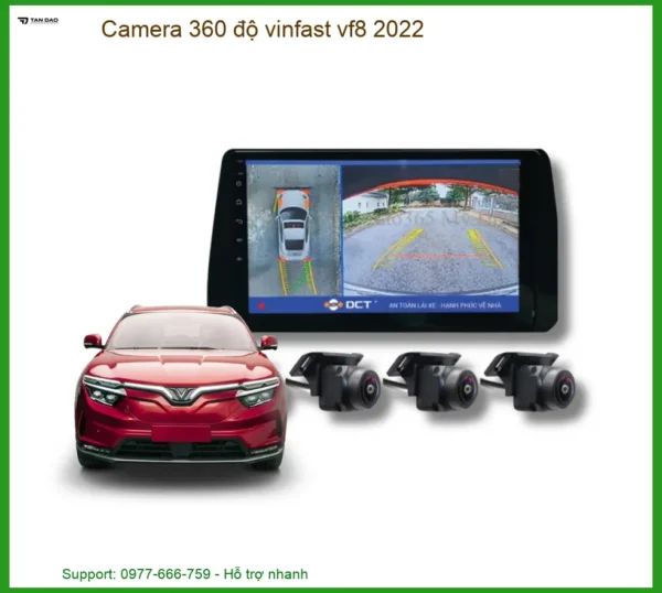 Camera 360 Độ Vinfast Vf8 2022 - Giải Pháp Lái Xe An Toàn, Giữ Zin Hệ Thống Điện