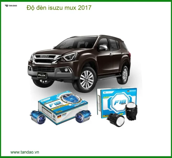 Độ Đèn Isuzu Mux 2017 Tăng Sáng Hiệu Quả - Chính Hãng Tại Thành Phát Auto