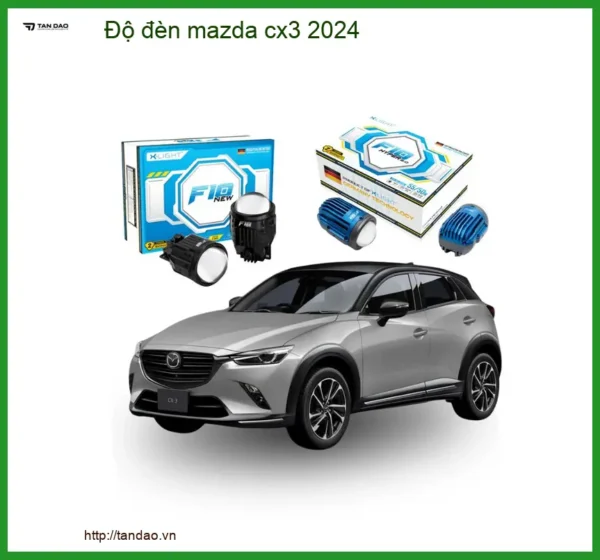 Độ Đèn Mazda Cx3 2024 - Giải Pháp Tăng Sáng An Toàn